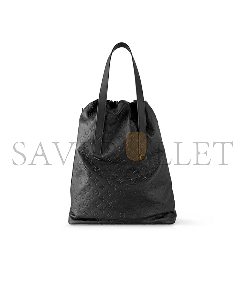 LOUIS VUITTON HELMET BAG MONOGRAM SHADOW LEATHER M46554 (47*38*15cm) 